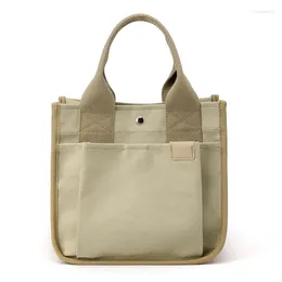Waist Bags Fashion Portable Tote Canvas Bag For Women Women's Handbag Casual Simple All-Match