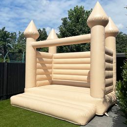wholesale Romantic Wedding inflatable bouncy house jumping castle Adult Kids Bounce Castles Commercial use full pvc jumper with blower