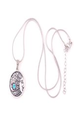 New Arrival Moon Stars Celestial Pendant Antique Silver Astrology Universe Link Chain Necklace Jewelry9772503