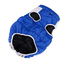 Dog Apparel Reflective Coat Cotton Thickened Comfortable Windproof Waterproof Warm Jacket For Indoor Outdoor