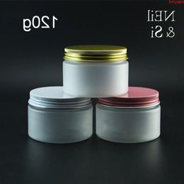 Frosted 120g Plastic Cream Bottle Refillable Cosmetic Body Lotion Jar Empty Mask Powder Storage Containers Light Avoidbest qualtity Jxwxb