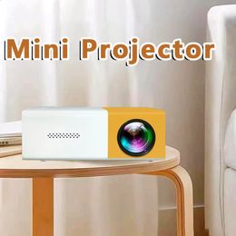 YG300 Portable Mini Movie Projector Suitable For Outdoor Camping Drivein Home Theatre With 30000 Hours Long Life 240125