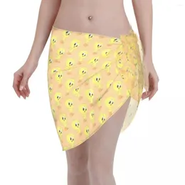Women's Swimwear Duck Short Wrap Skirt Sarongs Swimsuit Women Cover Ups Beach Bikini Scarf