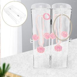 Jewelry Pouches Storage Box Necklace Holder For Display Organizer Girls Stand Hanging Rack