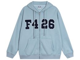 F426 Designer Hoodies Mens Hoodie Homens e Mulheres Hoodie Qualidade Commuting Roupas High Street Impresso Carta Regular AAA 575