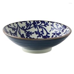 Bowls Japanese Style Underglaze Ceramic Bowl Home Large Noodle Soup Drop Delivery Garden Kitchen Dining Bar Dinnerware Otspb
