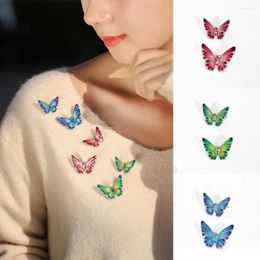 Brooches Insect Crystal Butterfly Animal Corsage Sweater Coat Collar Pin Exquisite Sense Alloy Dripping Oil Brooch Decoration