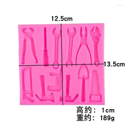 Baking Moulds Hardware Tools Wrenches Screws Electric Drills Saws Silicone Mould Diy Fondant Cakes Decorative Chocolates 15-533