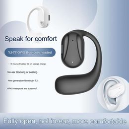 New Open Bluetooth Non in Ear Unilateral Wireless Sports Ear Hanging Earphones Noise Reduction ENC