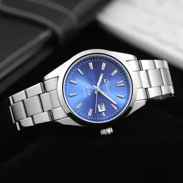 Wristwatches Fashion Men's Watch Waterproof Luxury Band Calendar Display High End Gift Automatic Mechanical Movement