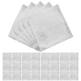 Dinnerware 50 Pcs Aluminium Foil Insulation Bag Camping Accessories Thermal Disposable