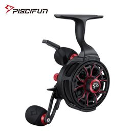 Piscifun ICX CARBON Ice Fishing Reels 3.2 1 High Speed Free Fall Dual-mode Trigger 81 Shielded BB Smooth Magnetic Winter Reel 240131