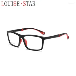 Sunglasses Frames Myopia Eyeglass Frame Men's Casual Large Sports Glasses Ultra Light TR Prescription