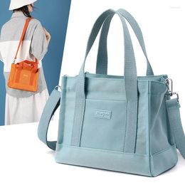 Waist Bags 2024 Shoulder Bag Korean Style Simple Women's Handbag Large Capacity Casual Fashion Canvas Crossbody