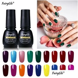 Nail Gel Fairyglo 7Ml Soak Off Polish Pure Colour Vernis Semi Permanent Enamel Lacquer Art Varnish Gellak Drop Delivery Health Beauty S Otig2