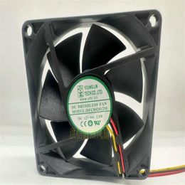 8020 DFC802012M DC12V 2.0W 80 * 20MM two wire cooling fan