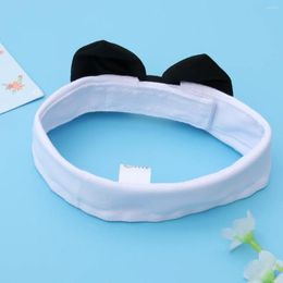 Dog Collars Bow Tie Puppy Pet Bowtie Collar Cat Neck For - Size S(Black & White)