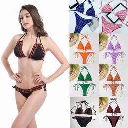 2024 costumi da bagno firmati da donna bikini set costume da bagno da spiaggia estivo da donna costumi da bagno sexy da donna costumi da bagno a due pezzi multi stili costume da bagno classico abbigliamento