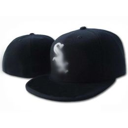 Ball Caps Top Selling White Sox Baseball Caps Women Men Gorras Hip Hop Street Casquette Bone Fitted Hats H6-7.4 Drop Delivery Fashion Dhp6X