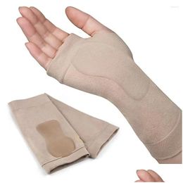 Wrist Support Sebs Professional Gym Wristband Sport Safety Compression Glove Arthritis Sleeve Palm Hand Bracer Drop Delivery Sports Ou Otehk