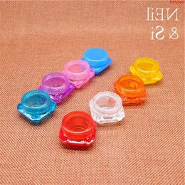 5g Refillable Plastic Jar Diamond Shape Cosmetic Cream Lip oil Batom Package Bottle Eyeshadow Makeup Sample Containersbest qualtity Dhxpf