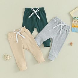 Trousers Baby Boys Pants Infant Harem Toddler Active Joggers Casual Athletic Solid Color Pocket Bottoms