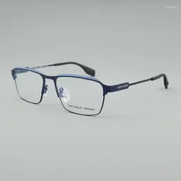 Sunglasses Frames Full Framework High Quality Titanium Frame For Men's Glasses Myopia Eyeglasses On Optical Prescription Eyewear Commercial
