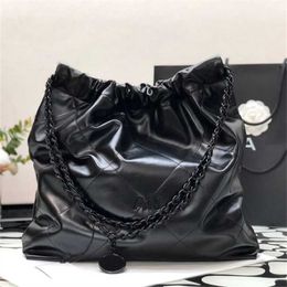 Totes Luxury Designer Women Bag Mini Camellia Bucket Bags Leather Handbag Large Hobo Garbage Lambskin Shoulder Gold Silver Chain Slant Handbags Purse Wallet