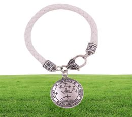 Drop Archangel MICHAEL Talisman in Silver Tone Bronze Sigil of Michael Angelic Pendant Bracelet Jewelry24046072775080