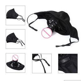 Other Panties Erotic Shop Femdom Adjustable Bondage Mask Bdsm Mujer Fetish Detachable Dildo Gag Porno Toys Y Games Sm Adt Goods For D Dhyfk