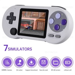 SF2000 Portable Video Game Console 3 inch IPS Screen Handheld Game Console Built-in 10000 Games Retro TV Game Player AV Output 240131