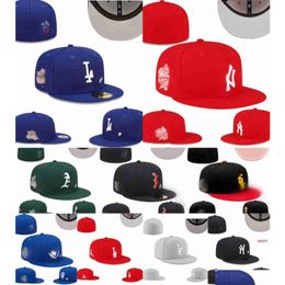 Ball Caps Designer Hat Mens Baseball Fitted Hats Classic Black Colour Hip Hop Chicago Sport Fl Closed Design Caps Cap Chapeau Stitch He Dhapd