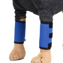 Dog Apparel For Wound Recovery Diving Material Shockproof Leg Protective Cover Pet Knee Pads Front Brace Puppy Elbow Pad