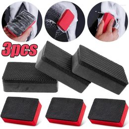 Car Wash Solutions 1/3Pcs Cleaning Wax Polish Pad Clay Bar Sponge Block Eraser Tools For Care