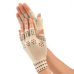 Wrist Support 1Pair Compression Arthritis Gloves Outdoor Sports Fitness Pain Relief Cycling Therapy