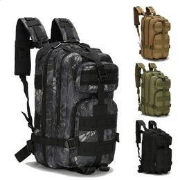 2030L Men Women Camo Trekking Fishing Hunting Bag Travel Backpack Out Military Rucksacks Tactical Sports Camping Hiking Bags 240202