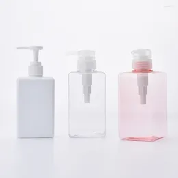 Liquid Soap Dispenser Shampoo Body Type Empty Bathroom Lotion Capacities Bottles Press Multiple Travel Wash