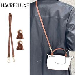 HAVREDELUXE Bag Strap For Mini Bag Free Punching Modification Transformation Accessories for Mini Bag Shoulder Strap 240124