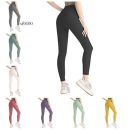 2024NewStyle Pa Lu Align Leggings Women Shorts Cropped Pa Outfits Lady Sports Ladies Pa Exercise Fitness Wear Girls Running Leggings Gym Slim Fit Align