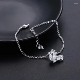 Link Bracelets Trendy Brass Charm Chinese Zodiac Seies Horse Bracelets&Bangles Fit For Women Jewellery Gift