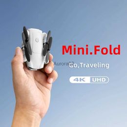 Drones Mini Drone 4K HD Camera Wifi FPV Foldable RC Quadcopter Aerial Photography Helicopter Toy UAV YQ240217