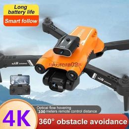 Drones 4K Mini RC Drone with Dual Camera Obstacle Avoidance UAV Aerial Photography Remote Control Aircraft ESC Lens Boy Gift To YQ240217