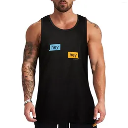 Men's Tank Tops Hey Grindr Top Muscle T-shirt Vest