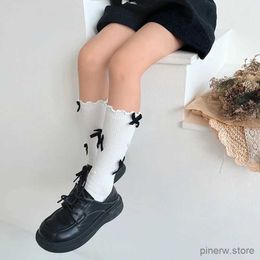 Kids Socks 6 Colors Children Girl Lolita Satin Lace Jacquard Socks.Kid Toddler Princess Bow Socks.Spanish Style Hollow Out Sock Sox 1-15T