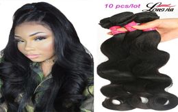 Charmingqueen Hair Peruvian Body Wave Peruvian Human Hair Body Wave Bundles Whole Virgin Body Wave 10pcs deals Natural Color8844904168662