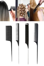 Professional Salon Barber Rat Tail Comb for Hair Dyeing Styling Detangling8838155