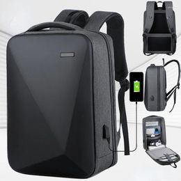 Backpack Student Schoolbag Laptop 17.3Inch Anti-Theft Waterproof Bag College USB Charging Men Travel Gaming Pack