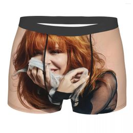 Underpants Mylene Farmer Boxer Shorts Men 3D Printed Male Breathbale Underwear Panties Briefs