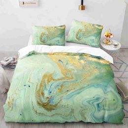 Bedding sets Black Gold Metallic Marble Duvet Cover Set Queen/King/Full/Twin Size Foil Print Glitter Bedding Set for Teen Boy Girls Men Women