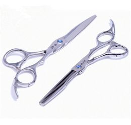 Hair Scissors 6quot 2pclot Barber Scissors Shear Cutting Thinning Scissor 30 Thinning Straight Snips Pinking Shears2276528